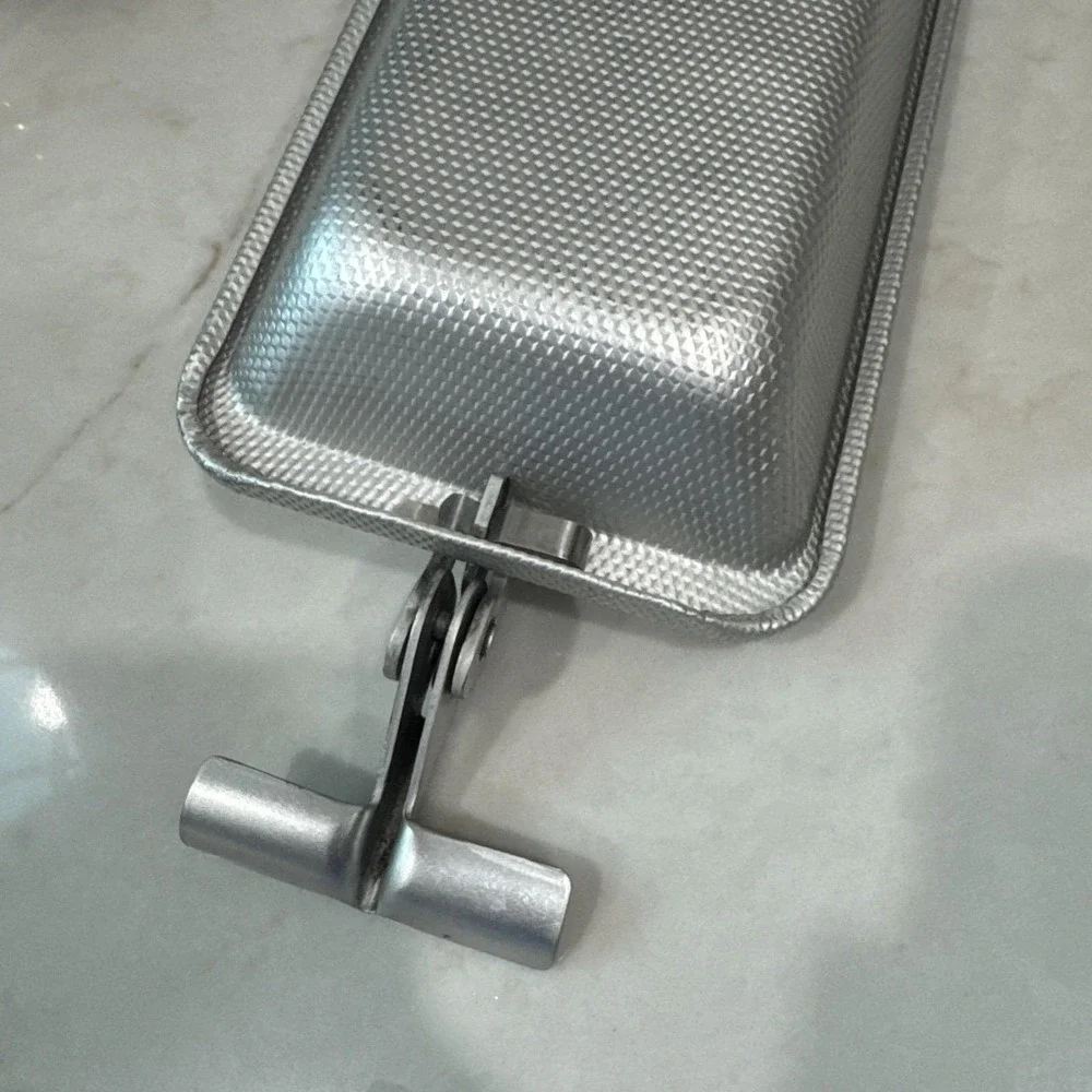 Vintage Textured Aluminum Metal Ice Cube Tray - Makes 18 Cubes